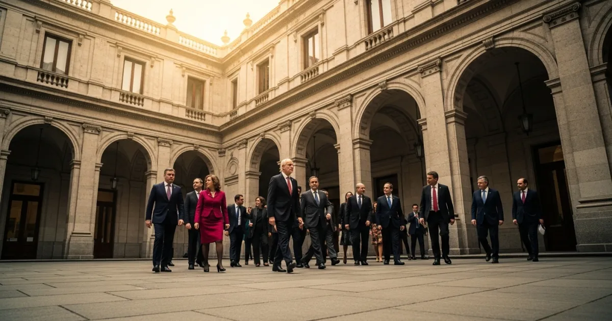 Foreign Masonic Delegations Visit La Moneda Amid Grand Lodge of Chile Leadership Transition