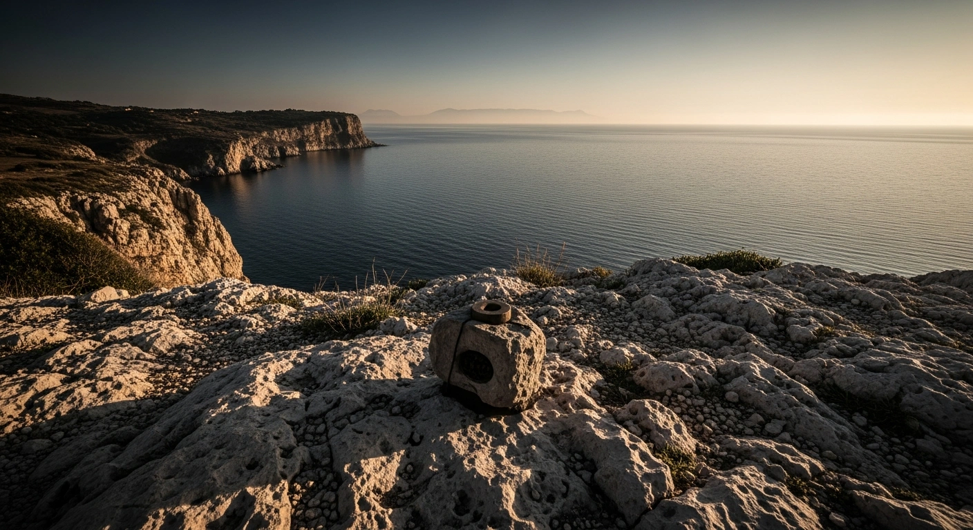 A scenic view of the rugged coastline north of Messina, Sicily, where a magnitude 4.5 earthquake was recently recorded.