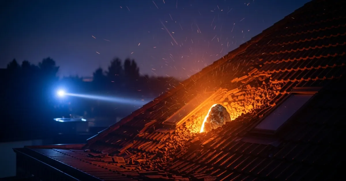 Meteorite Strikes Residential Home in Koblenz, Germany