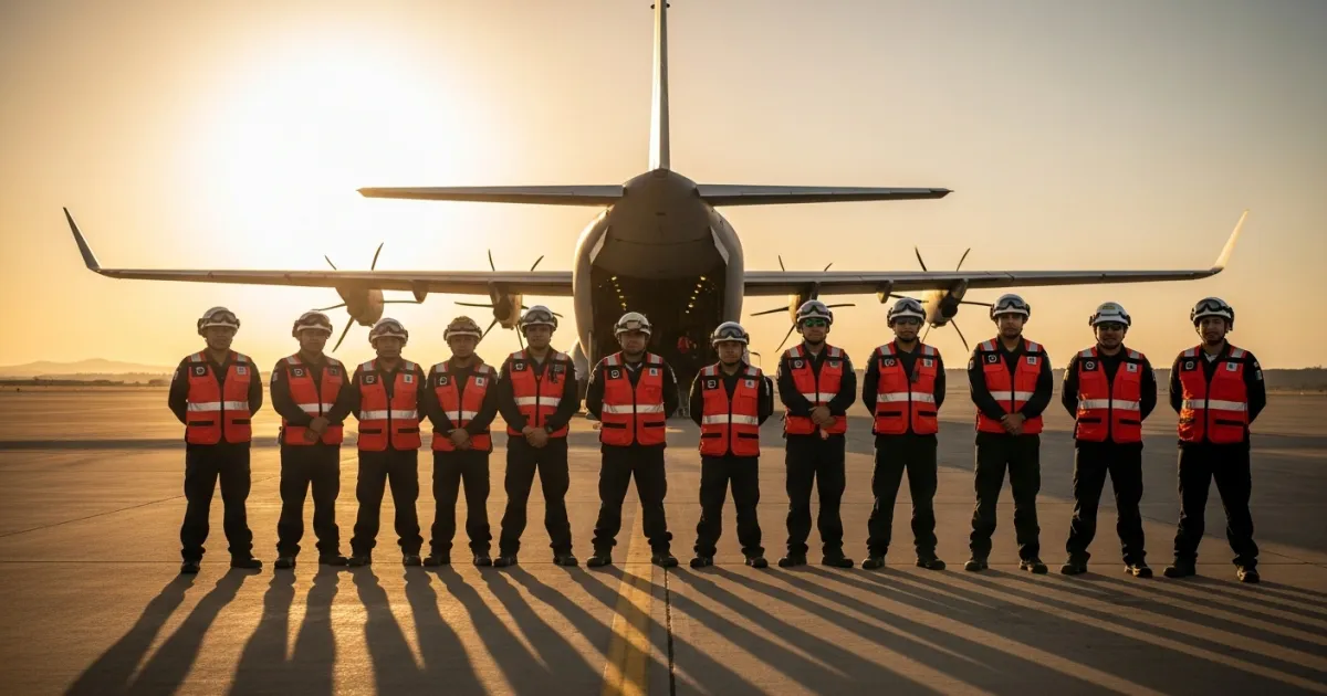 Mexican Humanitarian Mission 'Yumare' Concludes Search and Rescue Operations in Venezuela