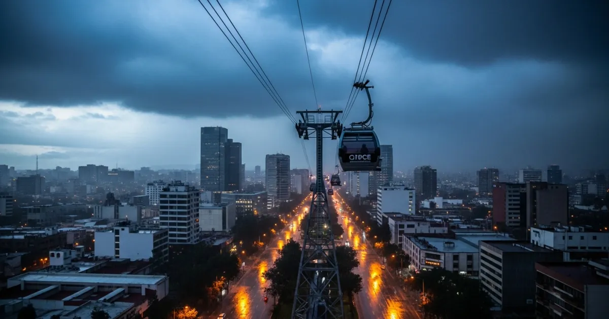 Heavy Rains Cause Service Disruptions and Cablebús Suspension in Mexico City