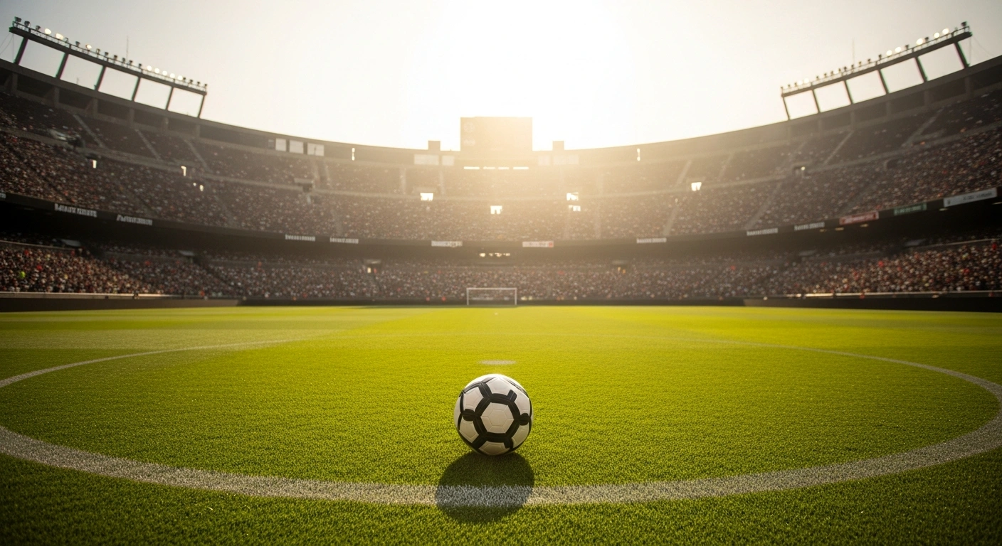 The iconic Estadio Azteca in Mexico City is prepared for a high-stakes FIFA World Cup match between the Mexican national soccer team and England.