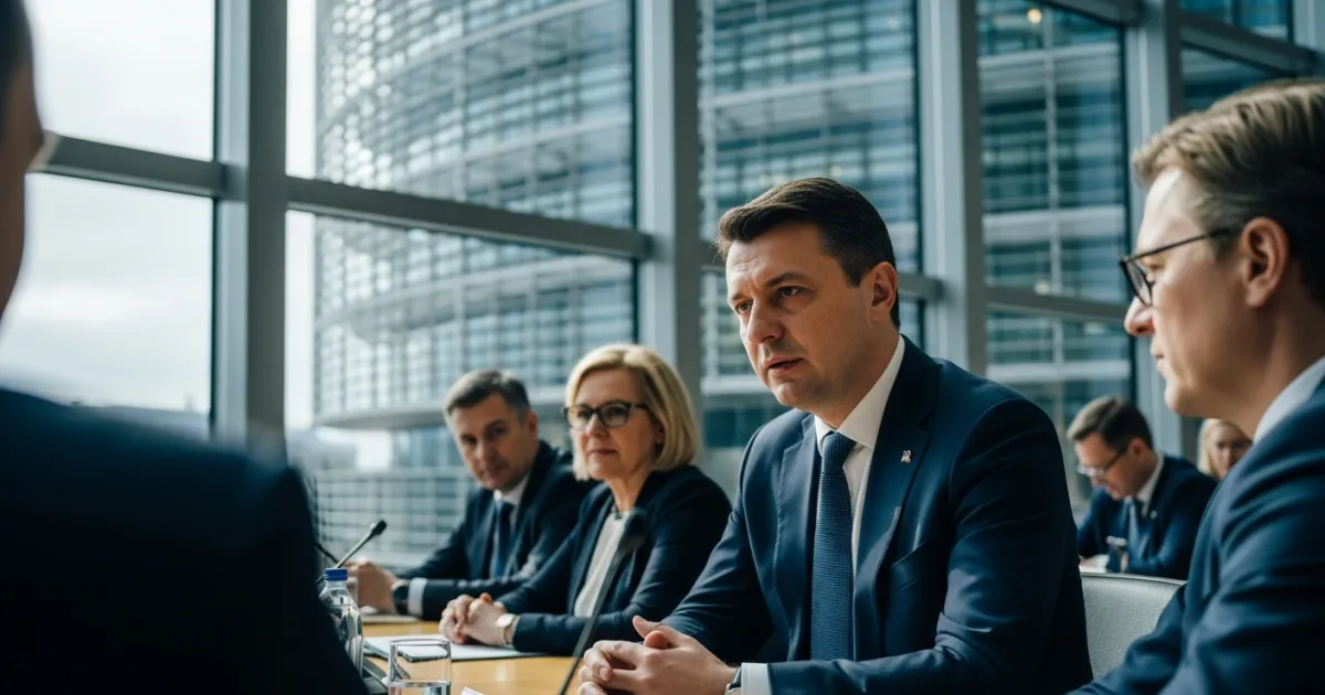 Prime Minister Hristijan Mickoski Engages with European Leaders at EPP Summit in Brussels