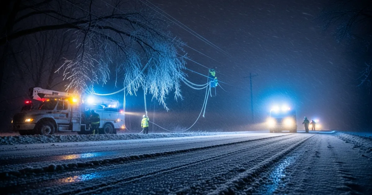 Winter Storm Causes Widespread Power Outages and Travel Disruptions Across Wisconsin