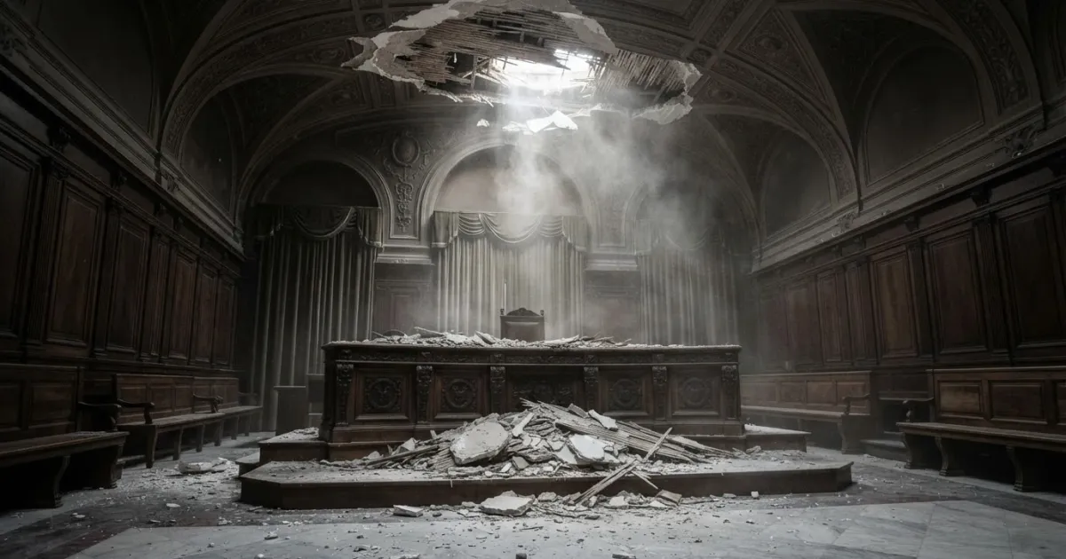 Ceiling Collapse at Milan Courthouse Forces Hydra Mafia Trial Postponement