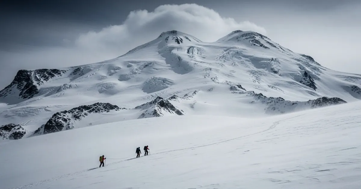 Search Operations Underway for Missing Bosnian Climbers on Mount Elbrus