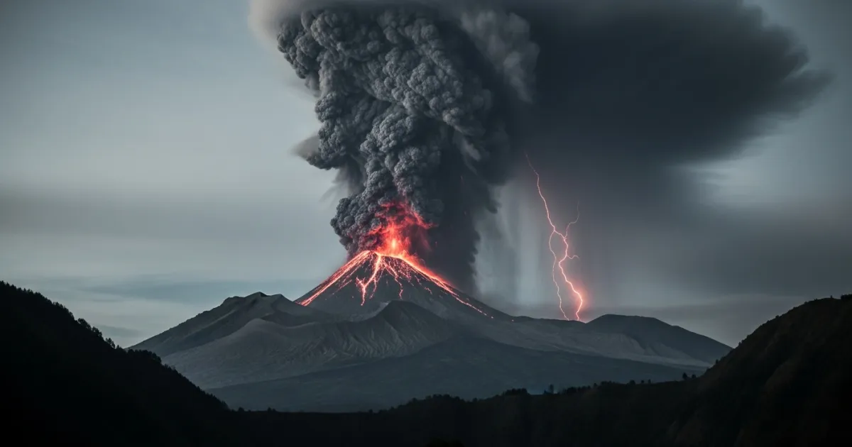 Mount Lewotobi Laki-Laki Erupts in Eastern Indonesia, Disrupting Air Travel