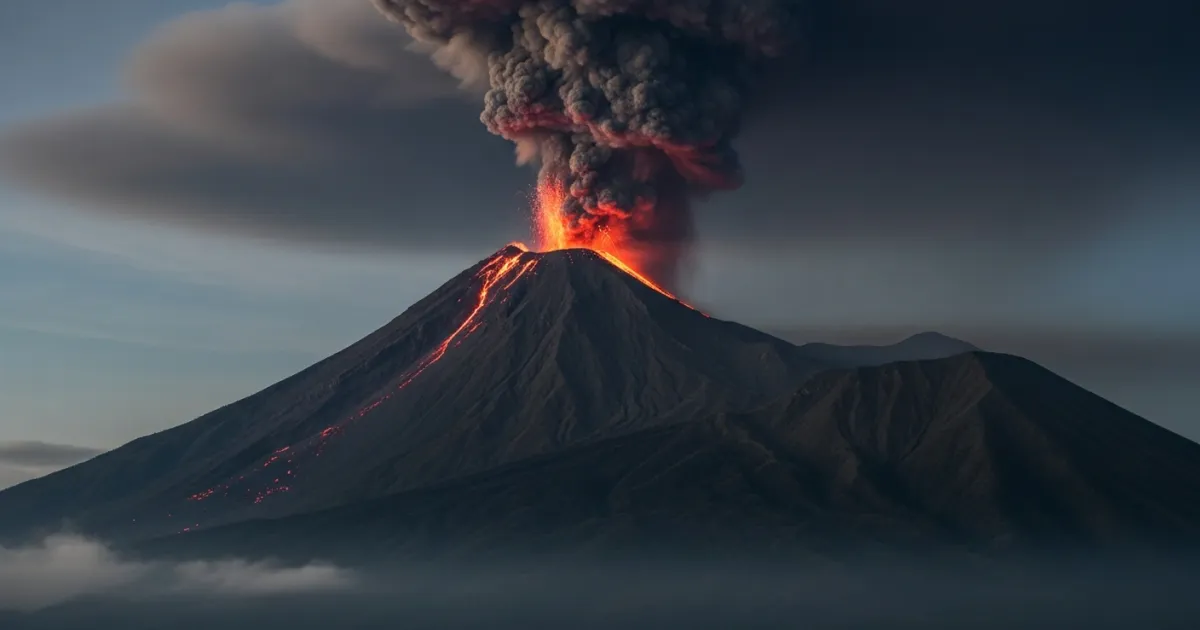 Mount Semeru Erupts Multiple Times in East Java, Remains at Level III Alert