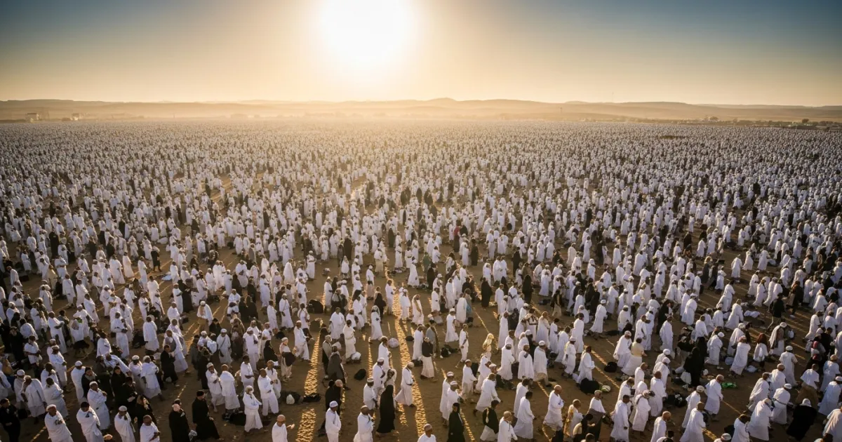 Millions of Pilgrims Converge on Mount Arafat for Hajj Climax