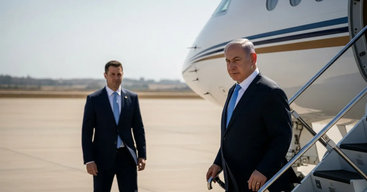 Prime Minister Benjamin Netanyahu Returns to Israel Following High-Stakes Washington Visit