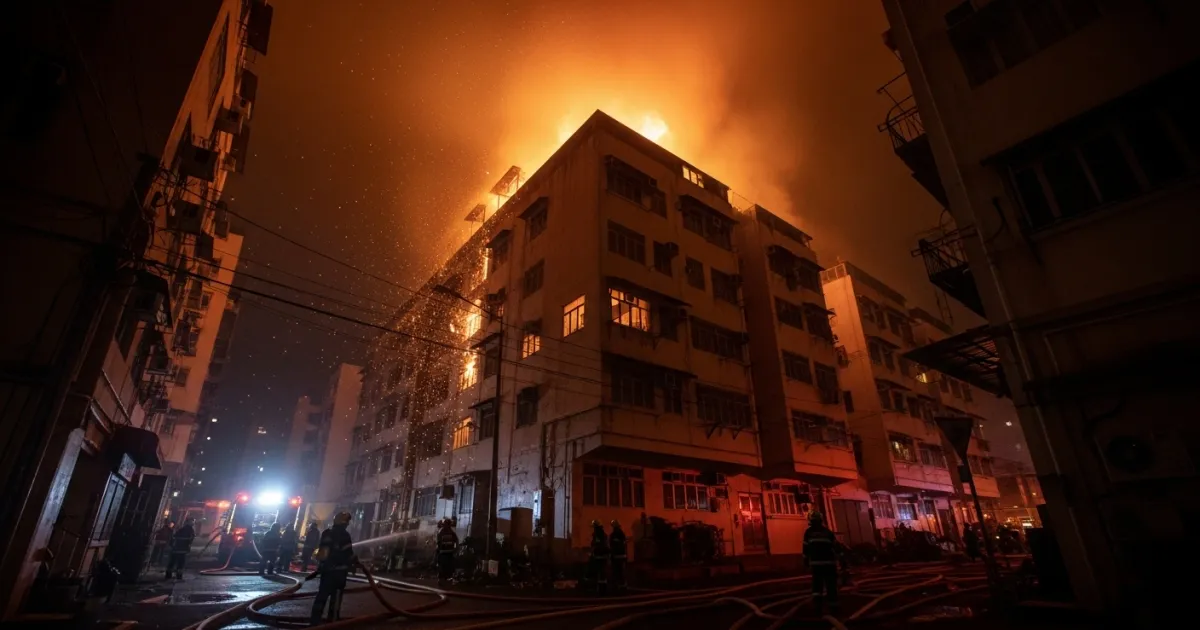 Two Dead Following Fire at Multi-Storey Building in Noida's Mamura Village