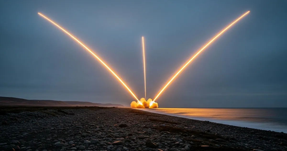 North Korea Launches Multiple Ballistic Missiles Toward Eastern Waters