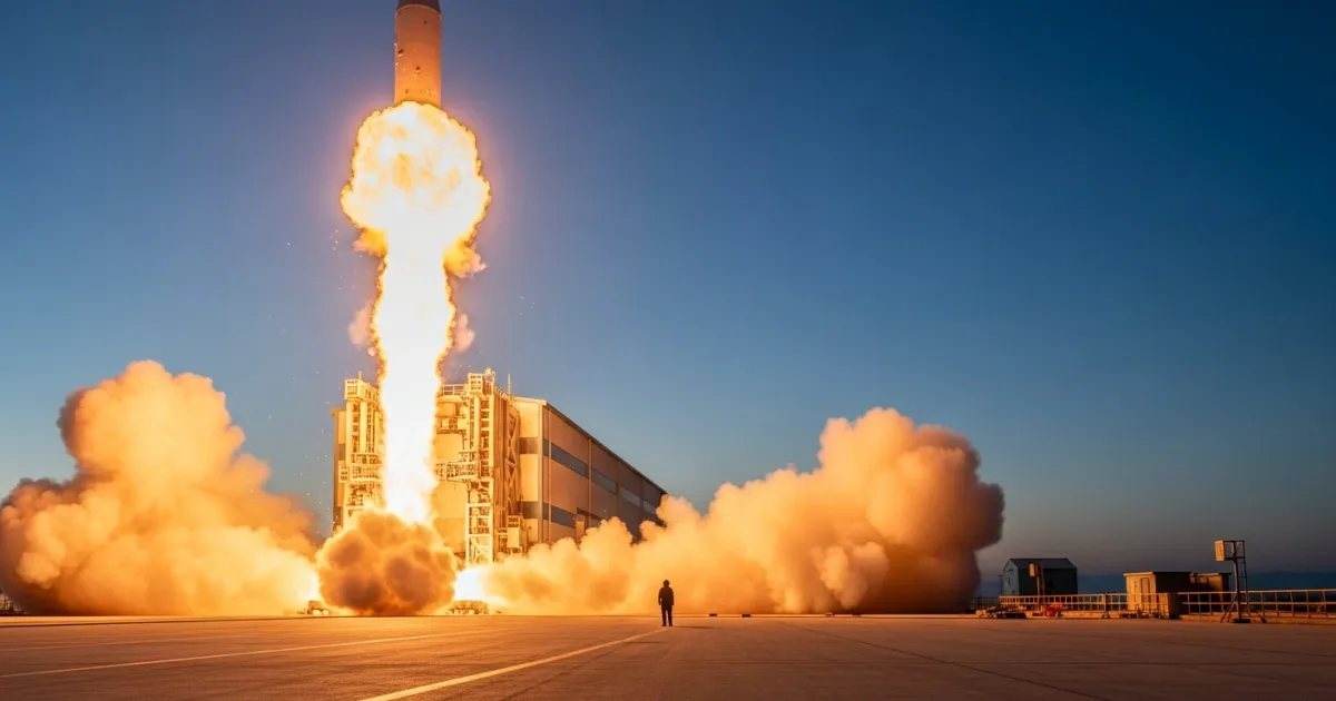 North Korea Conducts Ground Test of New High-Thrust Solid-Fuel Engine