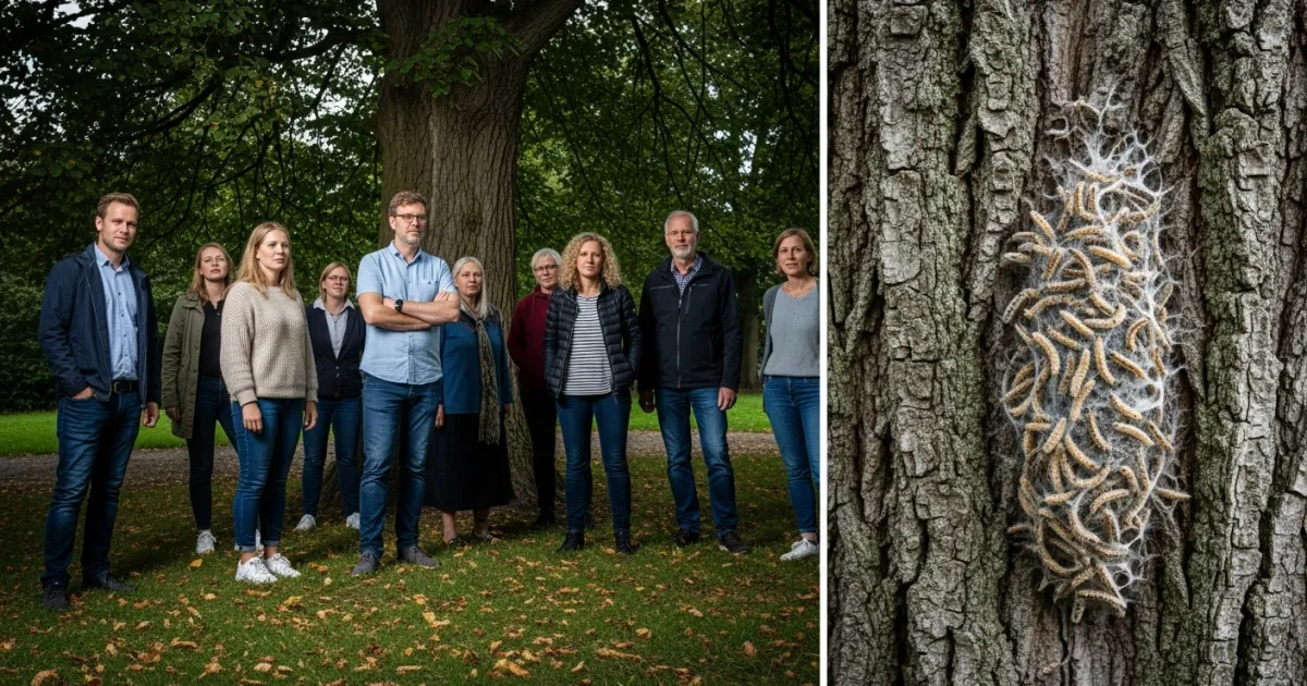 Residents in Odense Protest Municipality's Response to Oak Processionary Moth Infestation