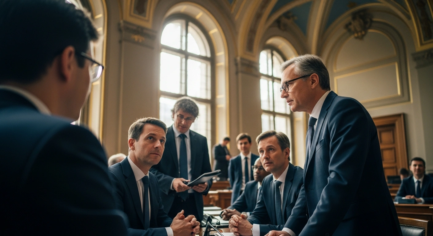 A delegation from the Oireachtas Committee on European Affairs meets with Luxembourgish parliamentary counterparts to discuss shared European Union priorities.