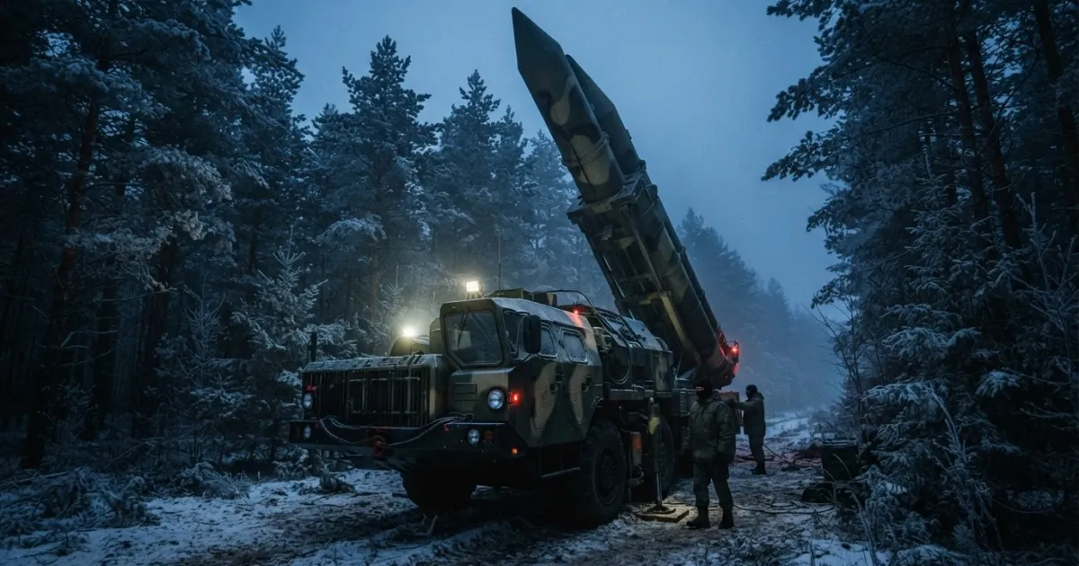 Ukraine Intelligence Reports Russian Oreshnik Missile Deployment to Belarus