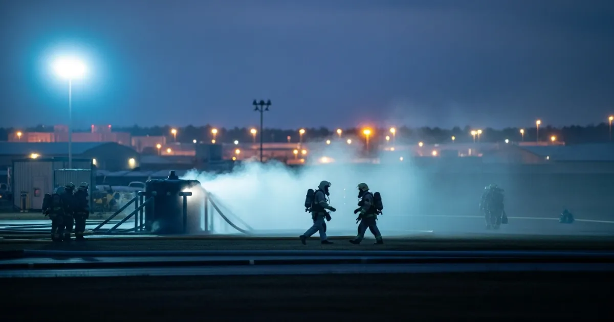 Emergency Response Initiated Following White Phosphorus Leak at Osan Air Base