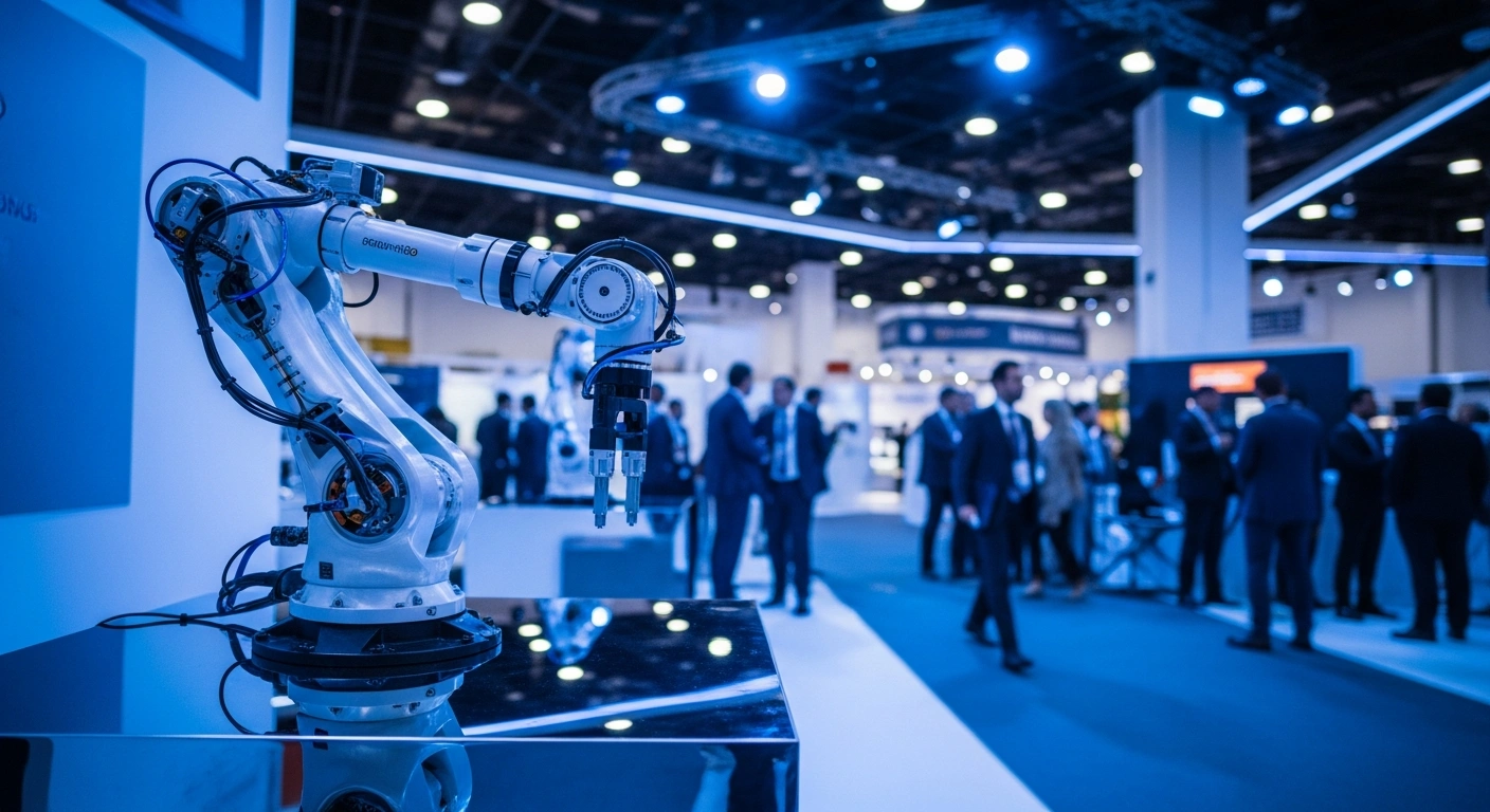 Prime Minister Shehbaz Sharif attends the Industrial Robotics and Autonomous Systems Expo in Islamabad to promote technological modernization in Pakistan.