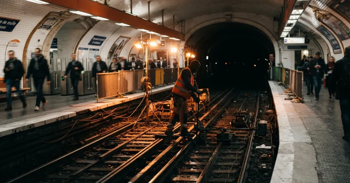 Paris Transport Network Undergoes Extensive Summer Maintenance Disruptions
