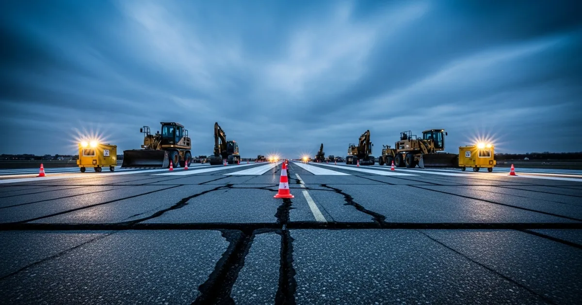 Paris-Orly Airport Initiates Major Runway Renovation Project