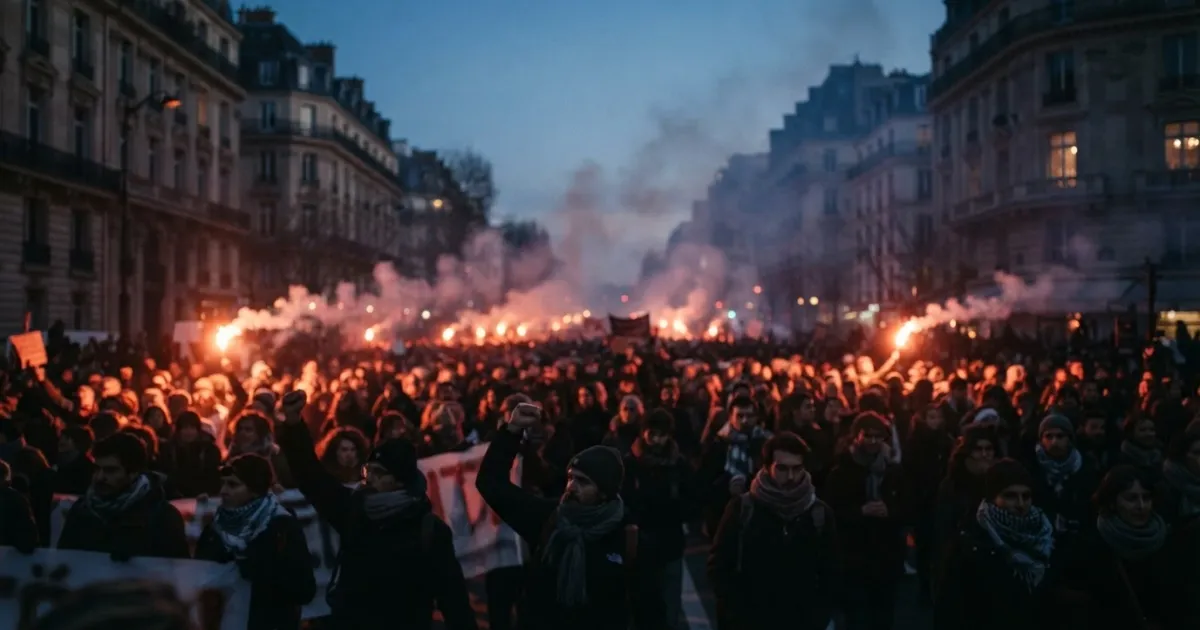 Thousands March Across France to Protest Proposed Security Legislation