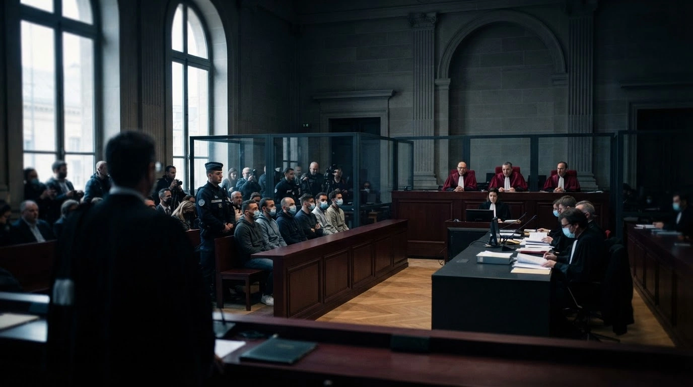 Fourteen defendants stand trial in a Paris courtroom for their alleged roles in the 2021 English Channel boat sinking that killed twenty-seven migrants.