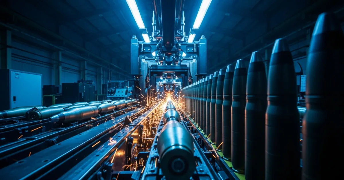 Pentagon Issues Directive to Defense Industry to Accelerate Munitions Production