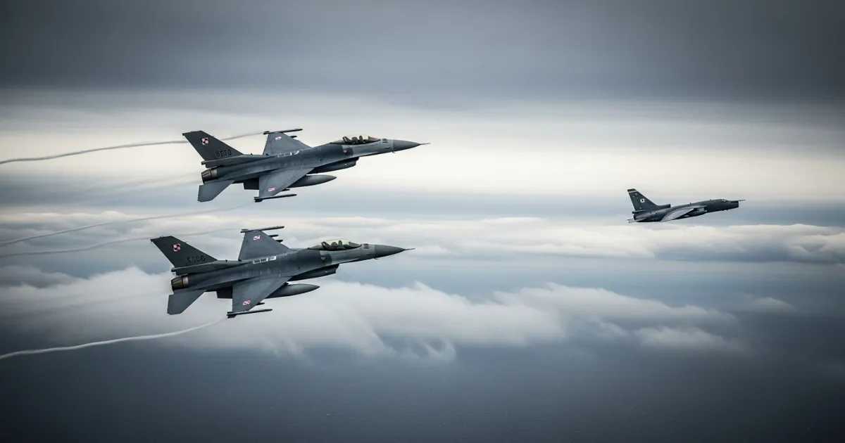 Polish Military Scrambles Fighter Jets Following Russian Aircraft Activity Over Baltic Sea