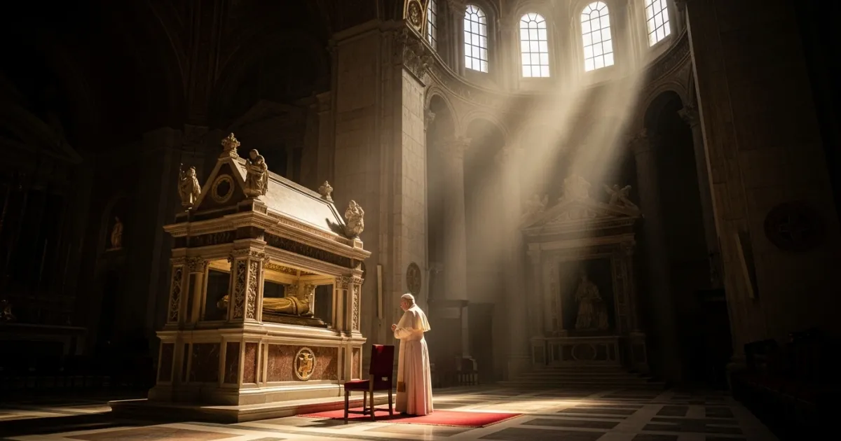 Pope Leo XIV Visits Pavia to Venerate Relics of St. Augustine