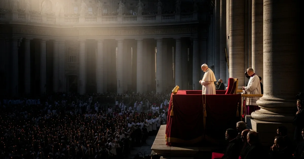 Pope Leo XIV Delivers First Easter Urbi et Orbi Blessing, Calls for Global Peace