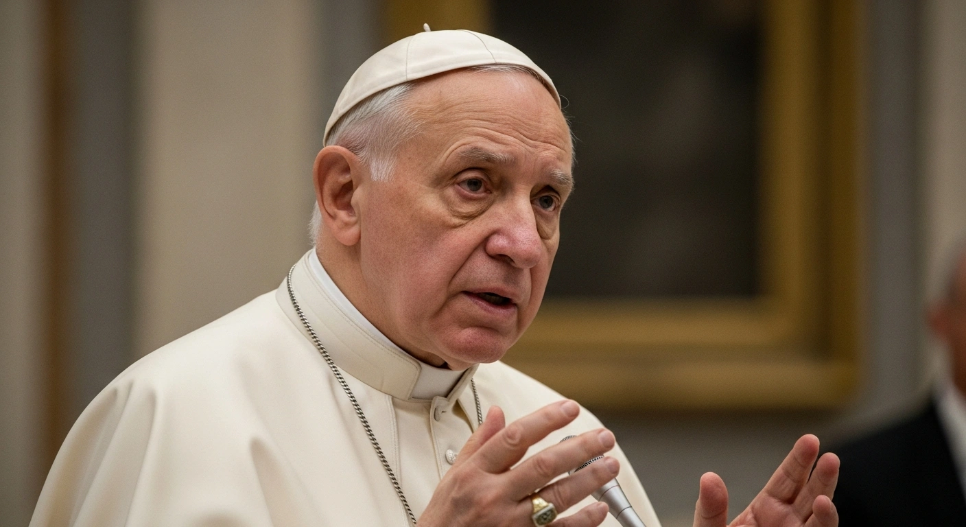 Pope Leo XIV delivers an urgent plea for peace in Ukraine from the Vatican, calling for an immediate ceasefire and highlighting the immense suffering caused by the war.