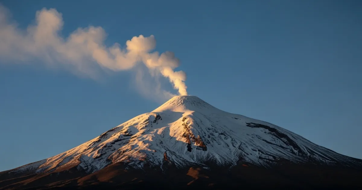 CENAPRED Reports Continued Low-Intensity Activity at Popocatépetl Volcano