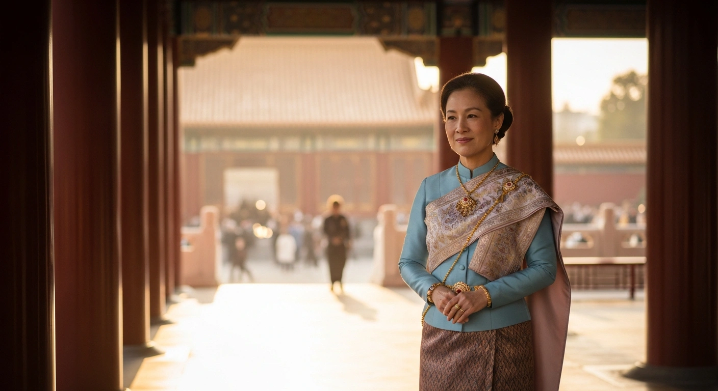 Princess Maha Chakri Sirindhorn of Thailand visits China to participate in diplomatic and cultural exchange activities.