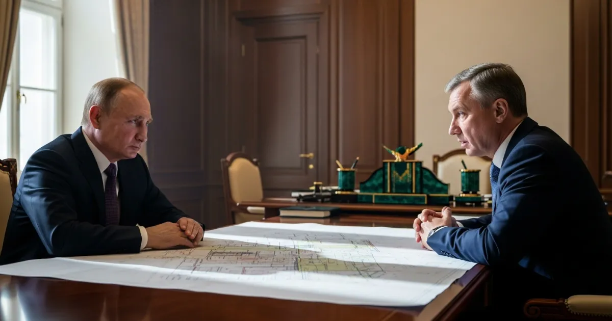 President Putin Reviews Construction Sector and Infrastructure Progress with Deputy PM Khusnullin