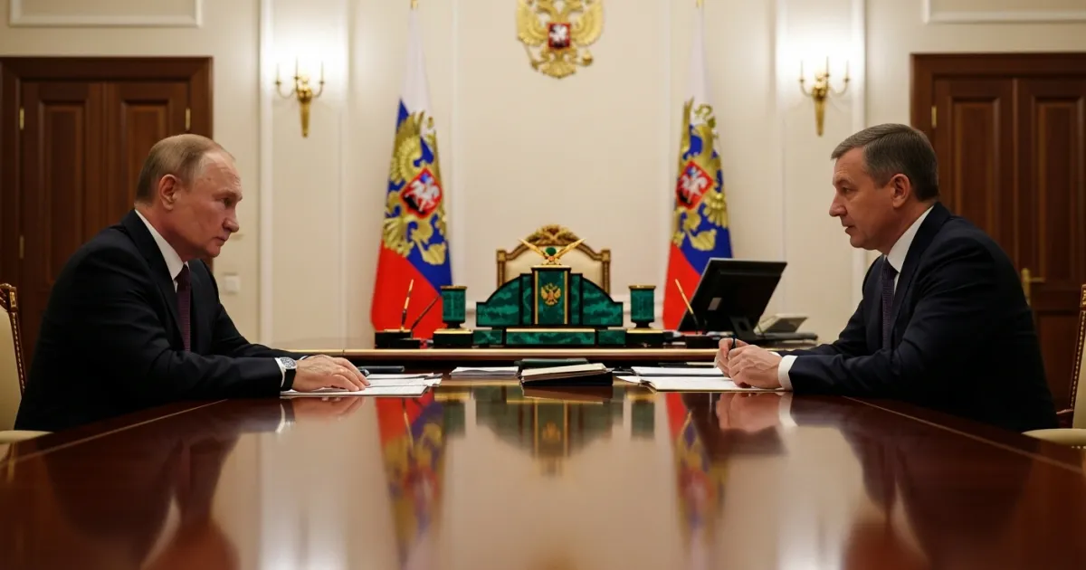 President Vladimir Putin Discusses National Education Strategy with Minister Sergei Kravtsov
