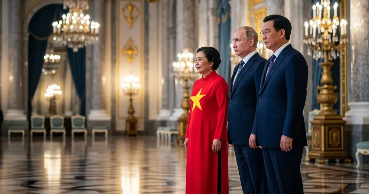 Russian President Vladimir Putin Congratulates To Lam on Election as Vietnam's President