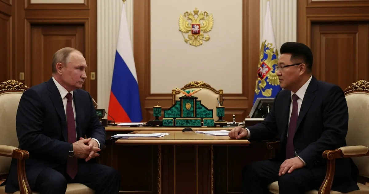 President Vladimir Putin Holds Talks with North Korean Foreign Minister Choe Son Hui in Moscow