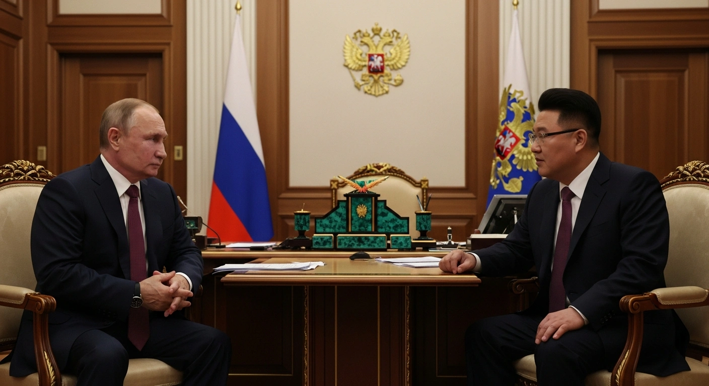 Russian President Vladimir Putin meets with North Korean Foreign Minister Choe Son Hui in Moscow to discuss bilateral relations.