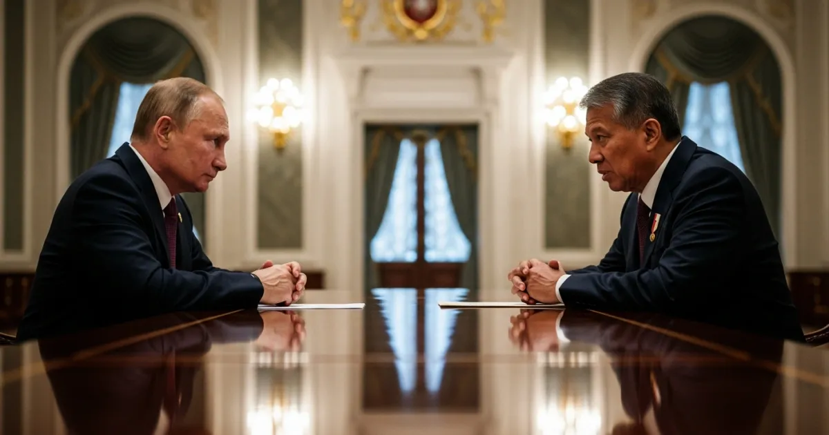 Russian President Vladimir Putin and Indonesian President Prabowo Subianto Discuss Strategic Cooperation