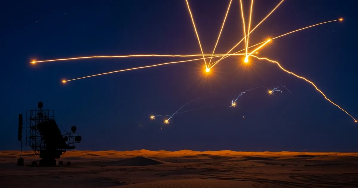 Qatari Armed Forces Intercept Drones Launched from Iran