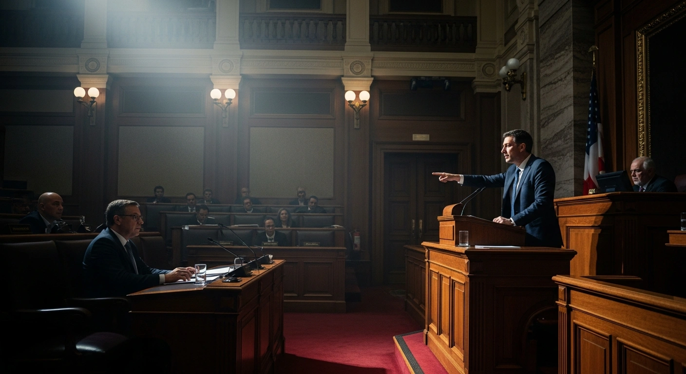 Rahul Gandhi addresses the Indian Parliament while leveling allegations against Amit Shah regarding the treatment of student protesters.