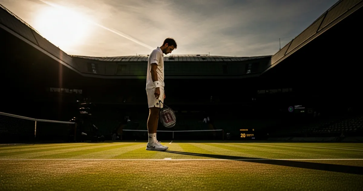 Ramón Burruchaga Exits Wimbledon in First Round Debut