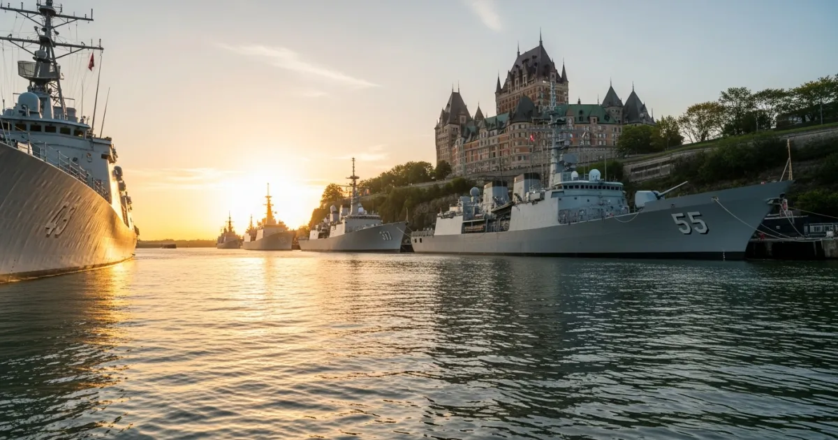 Governor General Attends Opening of Rendez-vous naval de Québec 2026