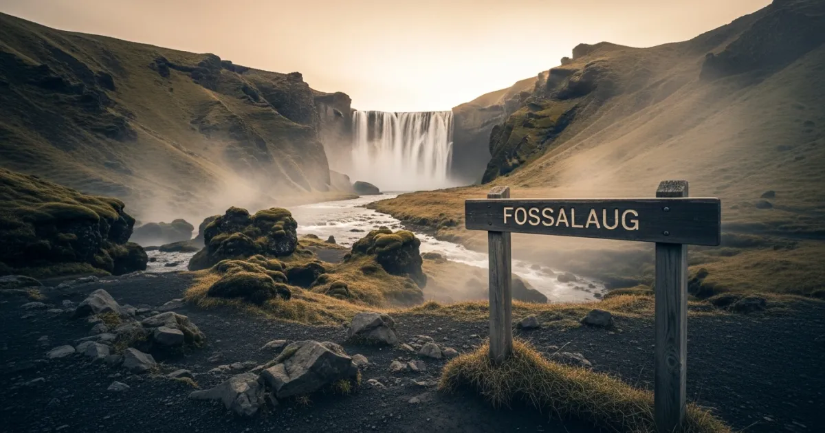 Landowner Closes Access to Reykjafoss Waterfall and Fossalaug Hot Spring in North Iceland