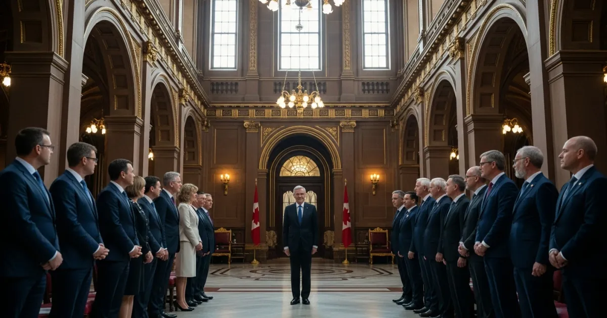 Governor General Louise Arbour Receives Credentials from Four New Heads of Mission