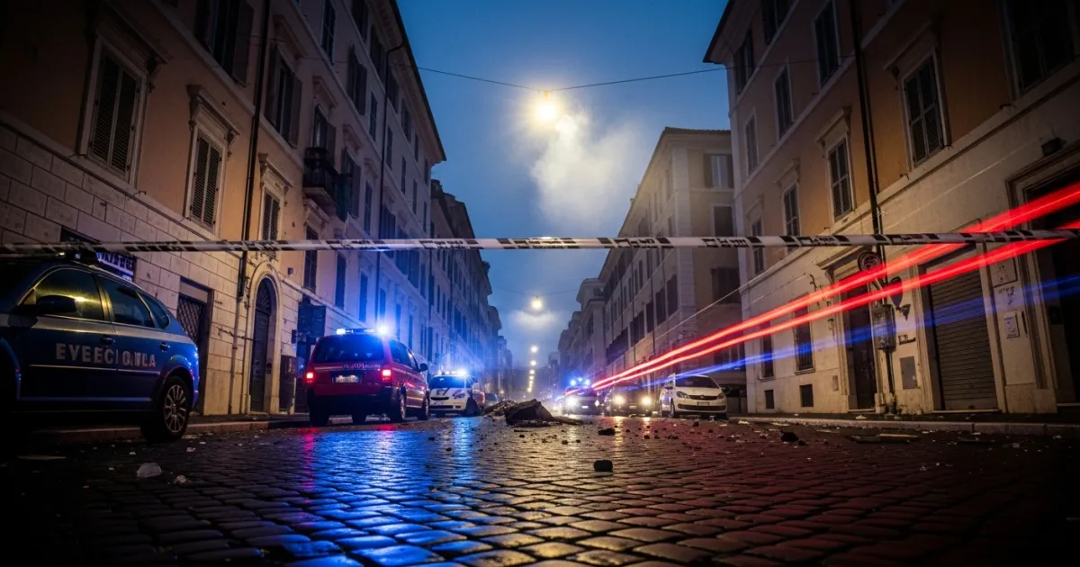 Two Die in Accidental Explosion in Rome Linked to Anarchist Movement