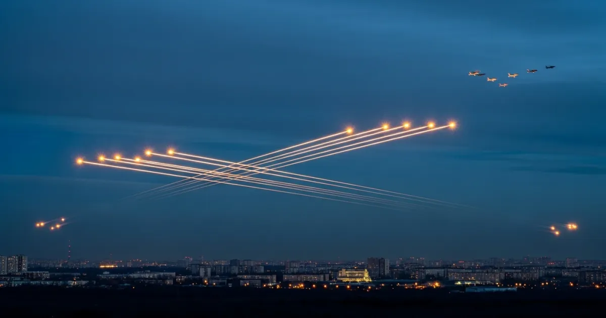 Russian Authorities Report Interception of Ukrainian Drones Near Moscow