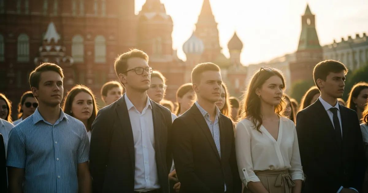 President Vladimir Putin Addresses Russian School Graduates