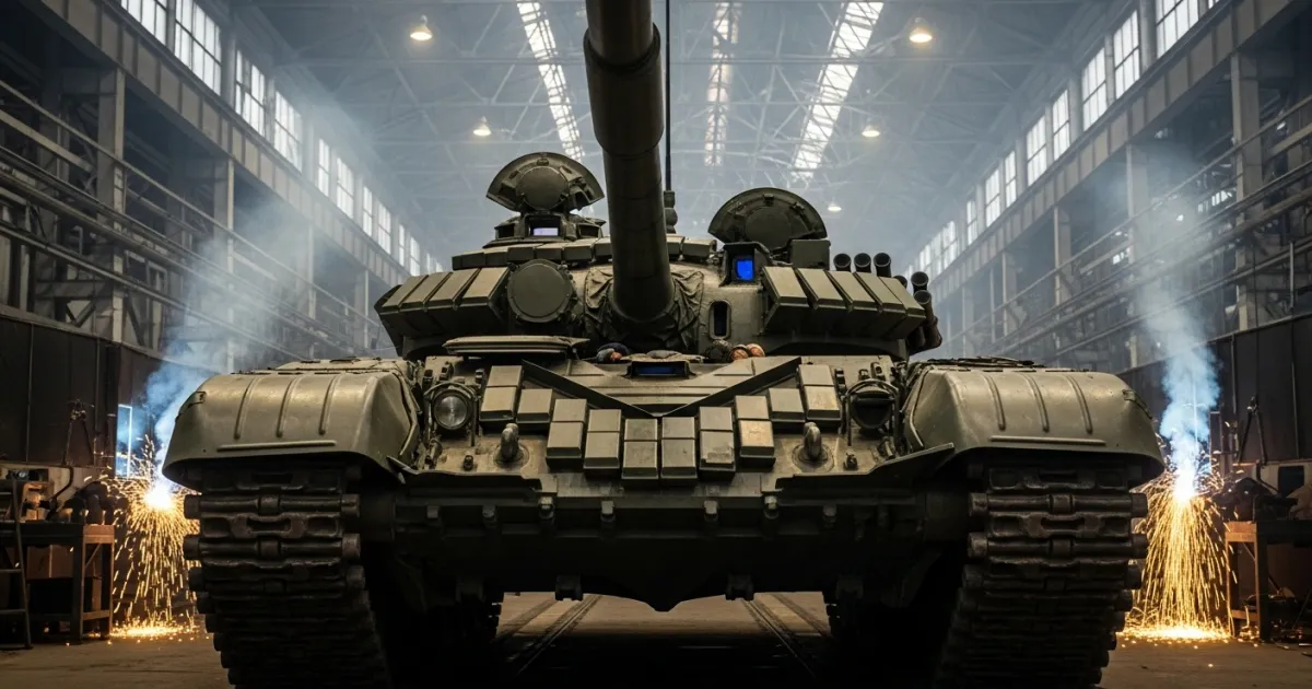 Russia Begins Modernizing Older T-72A Tanks Amid Dwindling Newer Model Stocks