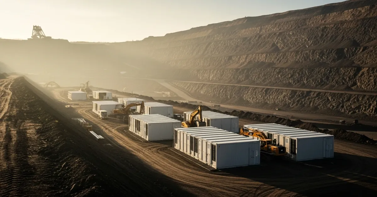 RWE Begins Construction on Large-Scale Battery Storage Facility at Hambach Mine